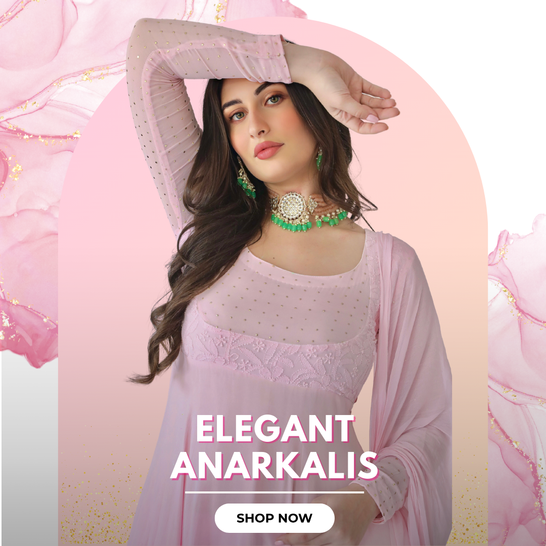 Elegant anarkalis on sale