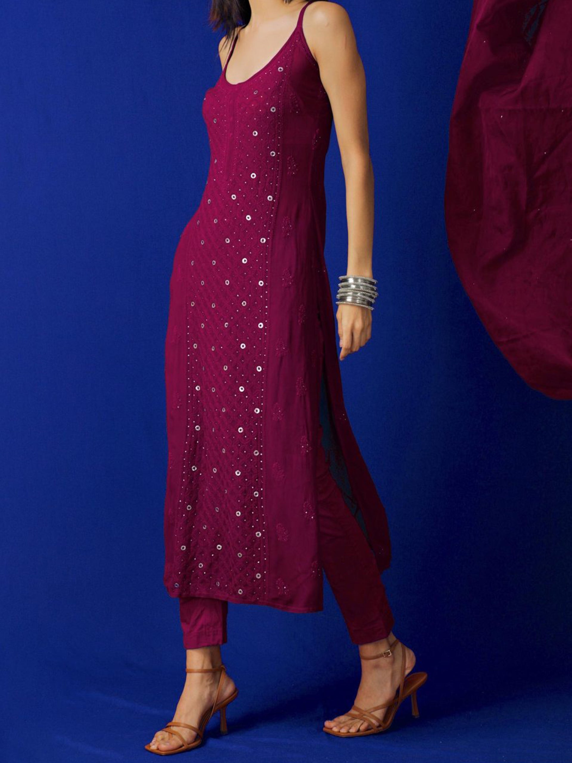 Sangria hot sale pink kurta