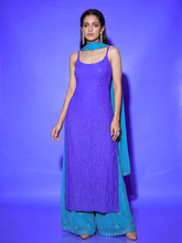 Amalfi Strappy Chikankari Kurta Set (Set of 3)