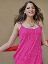 Rosa Strappy Chikankari Kurta Set