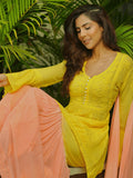 Summer Fresh Chikankari Gharara Kurta Set