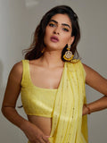 Dahlia Chikankari Lehenga Saree