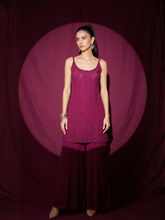 Winery Chikankari Short Kurta Set