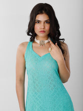 Blue Hawaii Chikankari Kurta Set - Shop Label Aishwaryrika