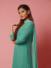 Celeste Chikankari & Mukaish Kurta - Shop Label Aishwaryrika