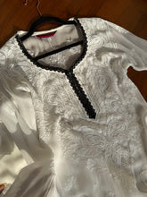 Ivory Ink Chikankari Lace Kurta Set (Set of 3)