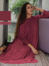 Dark Ombré Chikankari Kurta Sets