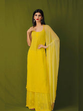 Primrose Yellow Chikankari Kurta