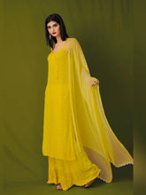 Primrose Yellow Chikankari Kurta Set