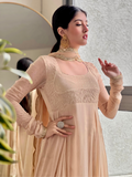 Caramel Dolce Chikankari Mastani Anarkali Set