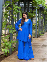 Ocean Pearl Chikankari Set