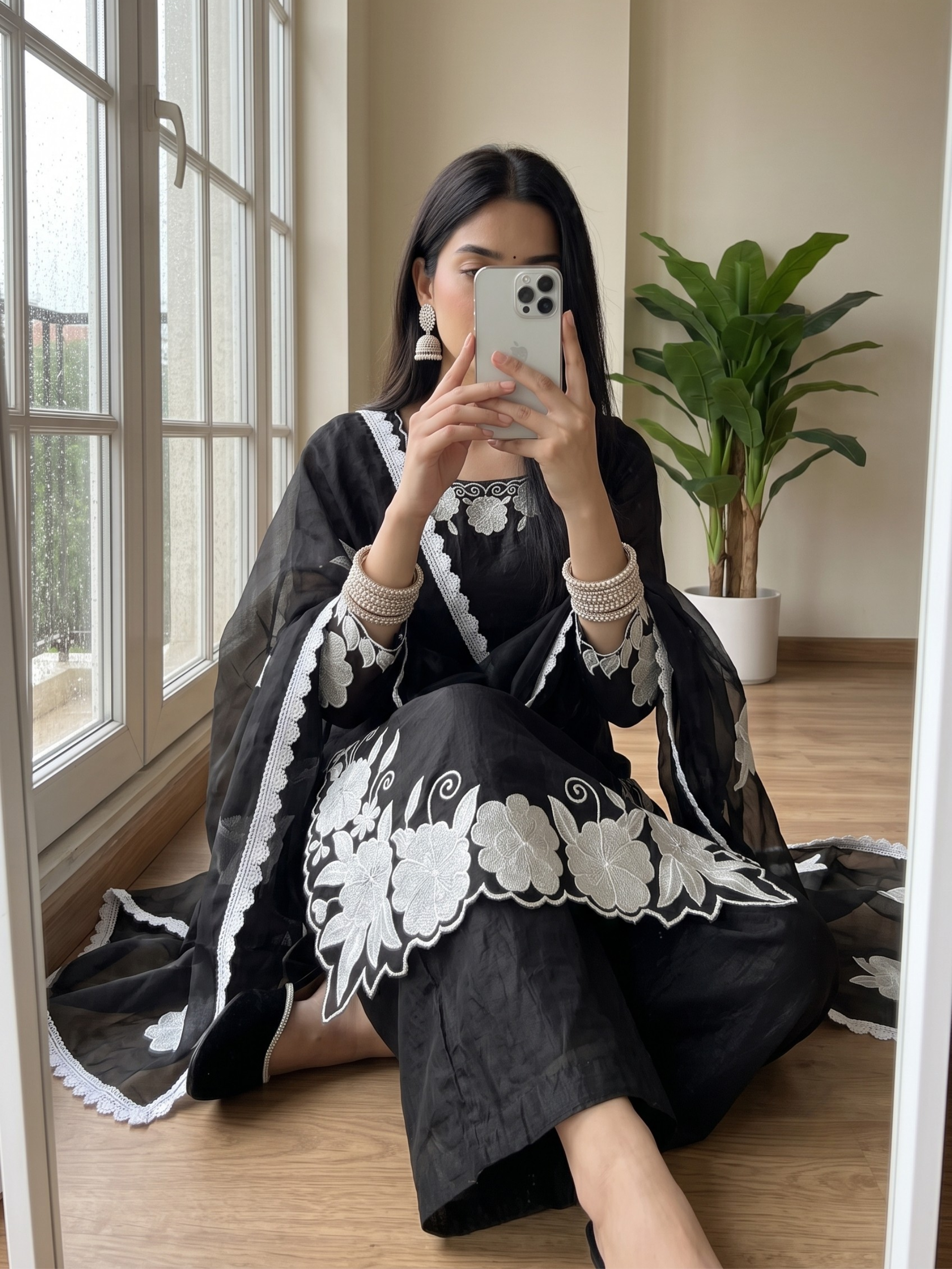 Elena Kurta Set (Set of 3)