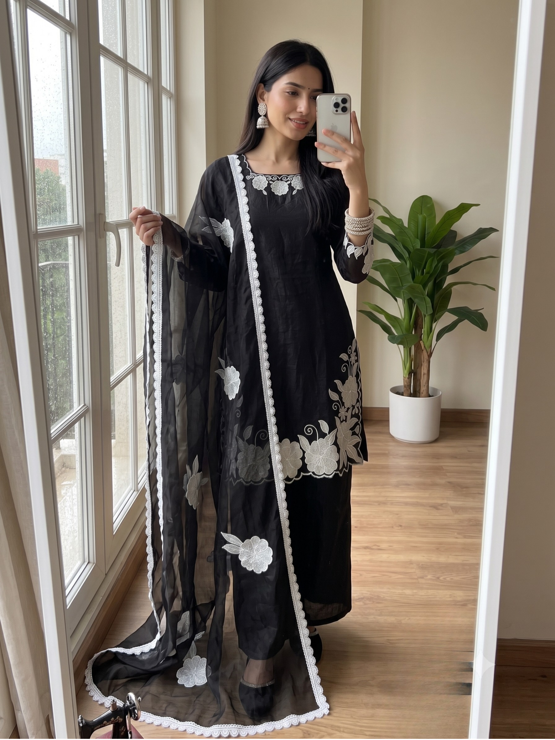 Elena Kurta Set (Set of 3)