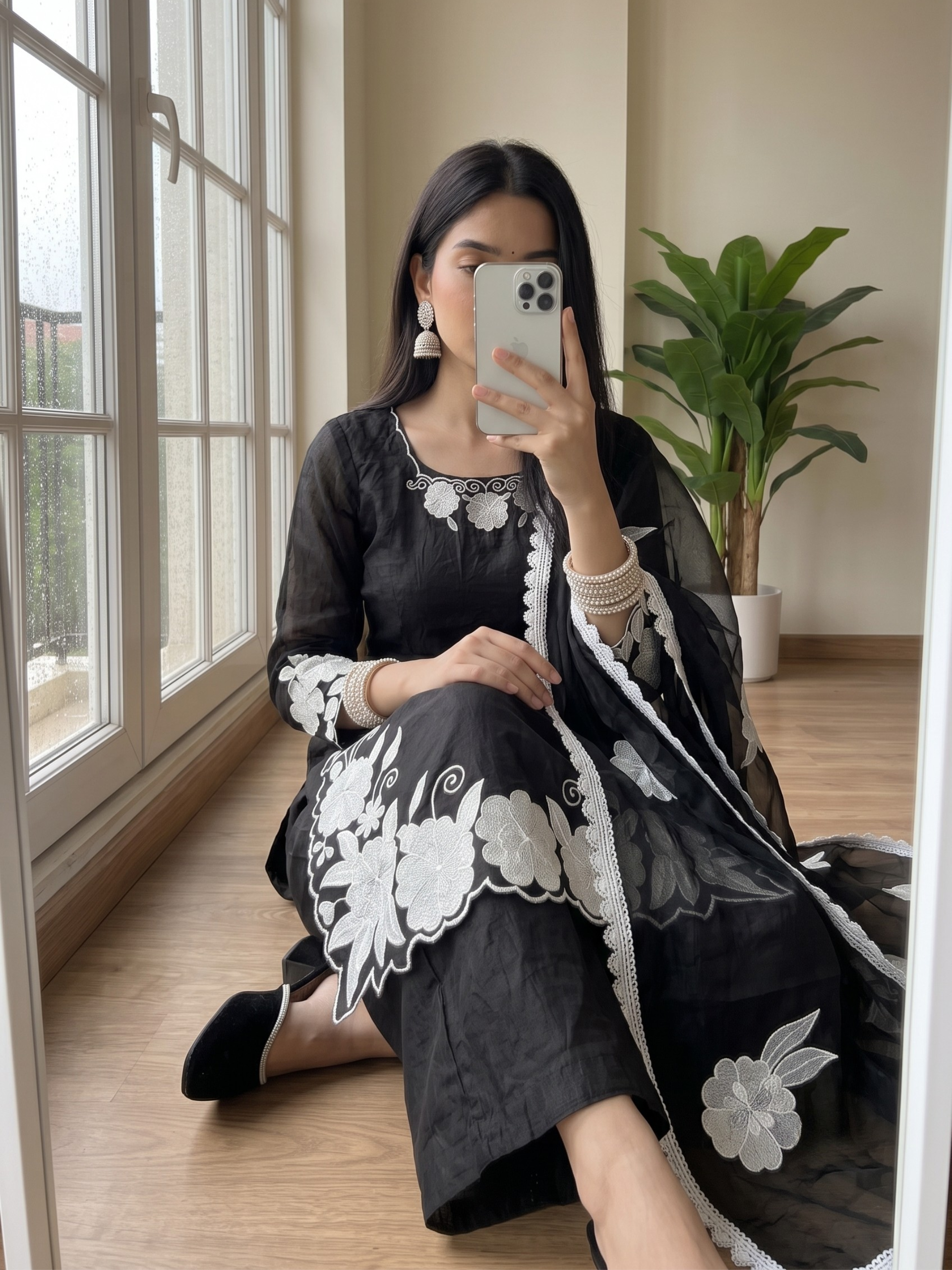 Elena Kurta Set (Set of 3)