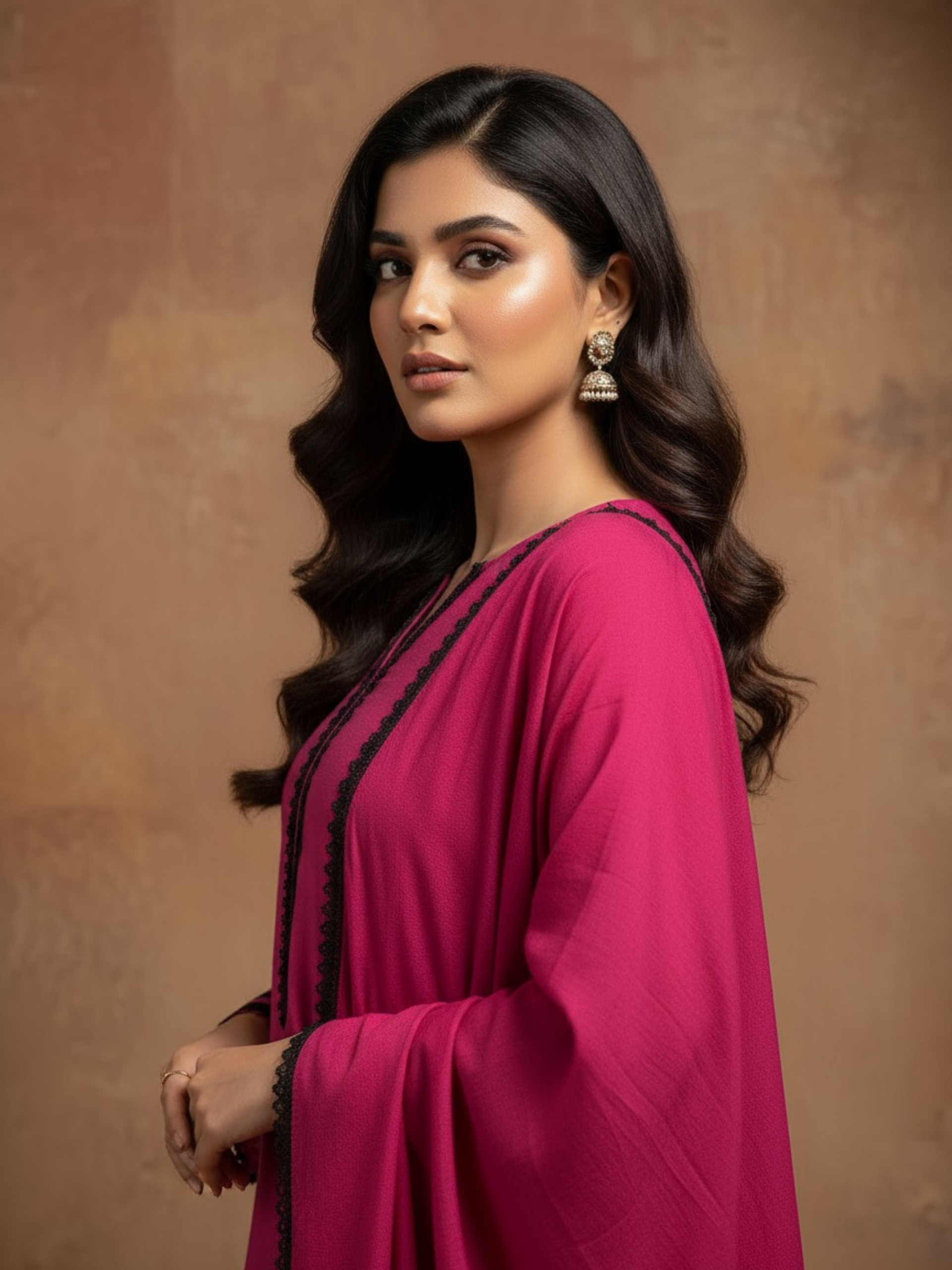 Alaya Cotton Lace Kurta Set (Set of 3)