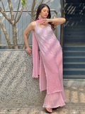 Josephine Chikankari Ombré Lace Strappy Kurta Set (Set of 3)
