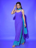 Amalfi Strappy Chikankari Kurta Set (Set of 3) (Copy)