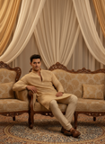 Silkstone Mens Chikankari Hand-embroidered Kurta