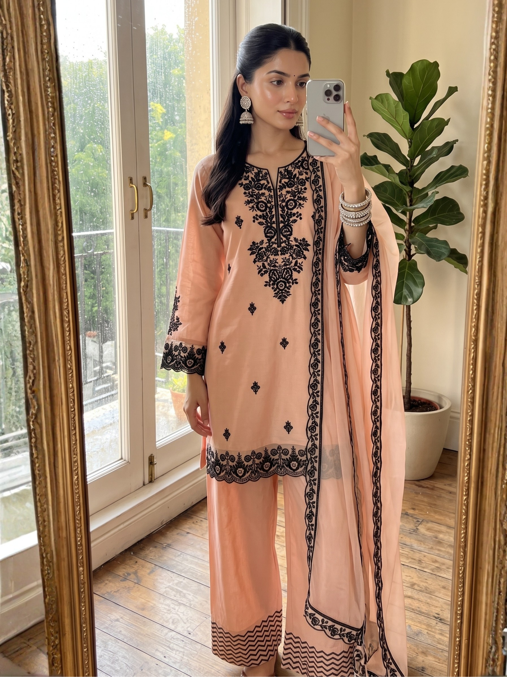 Araya Kurta Set (Set of 3)