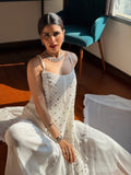 Afreen Chikankari & Mukaish Ring Work Set (Set of 3)