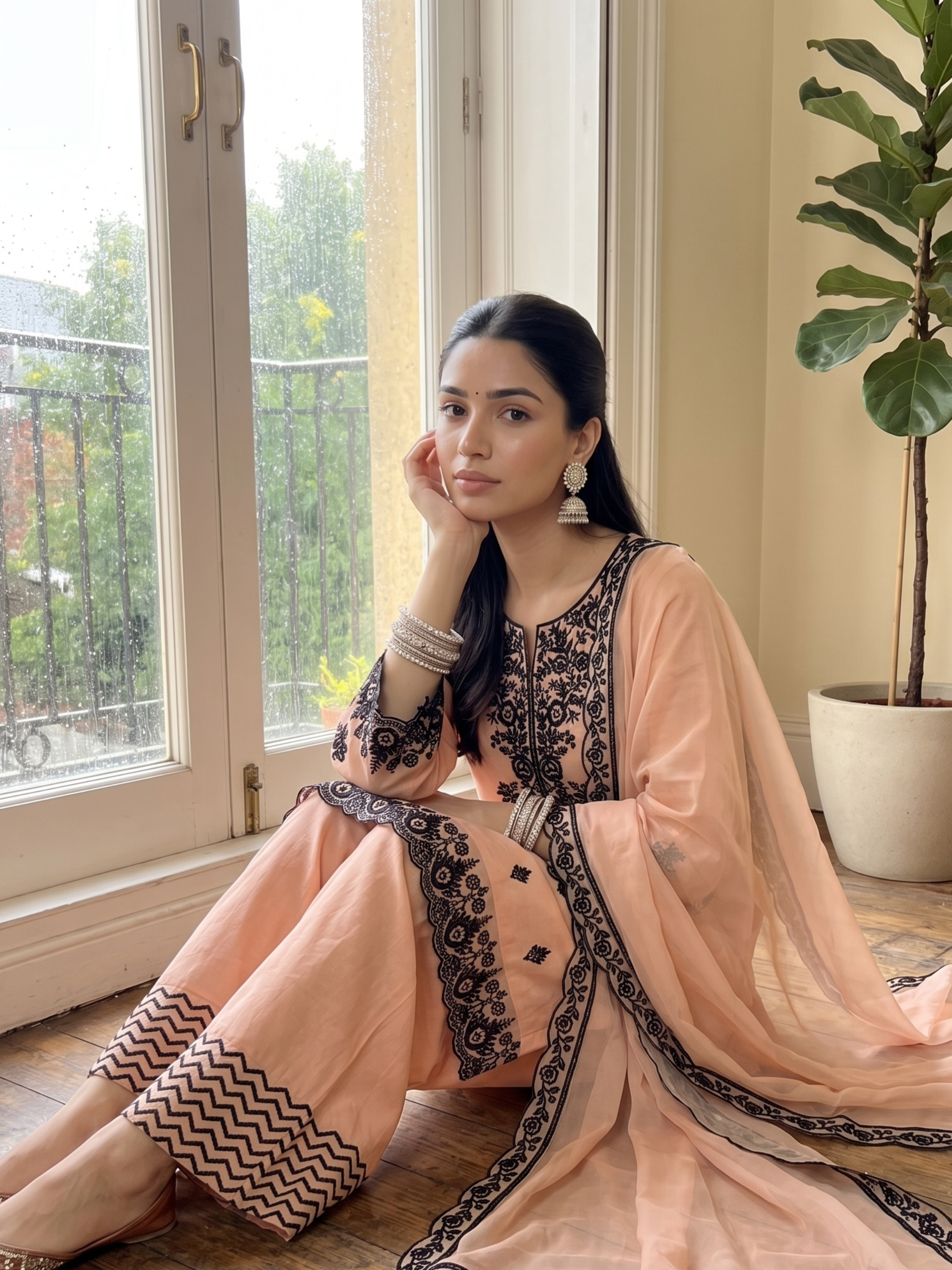 Araya Kurta Set (Set of 3)