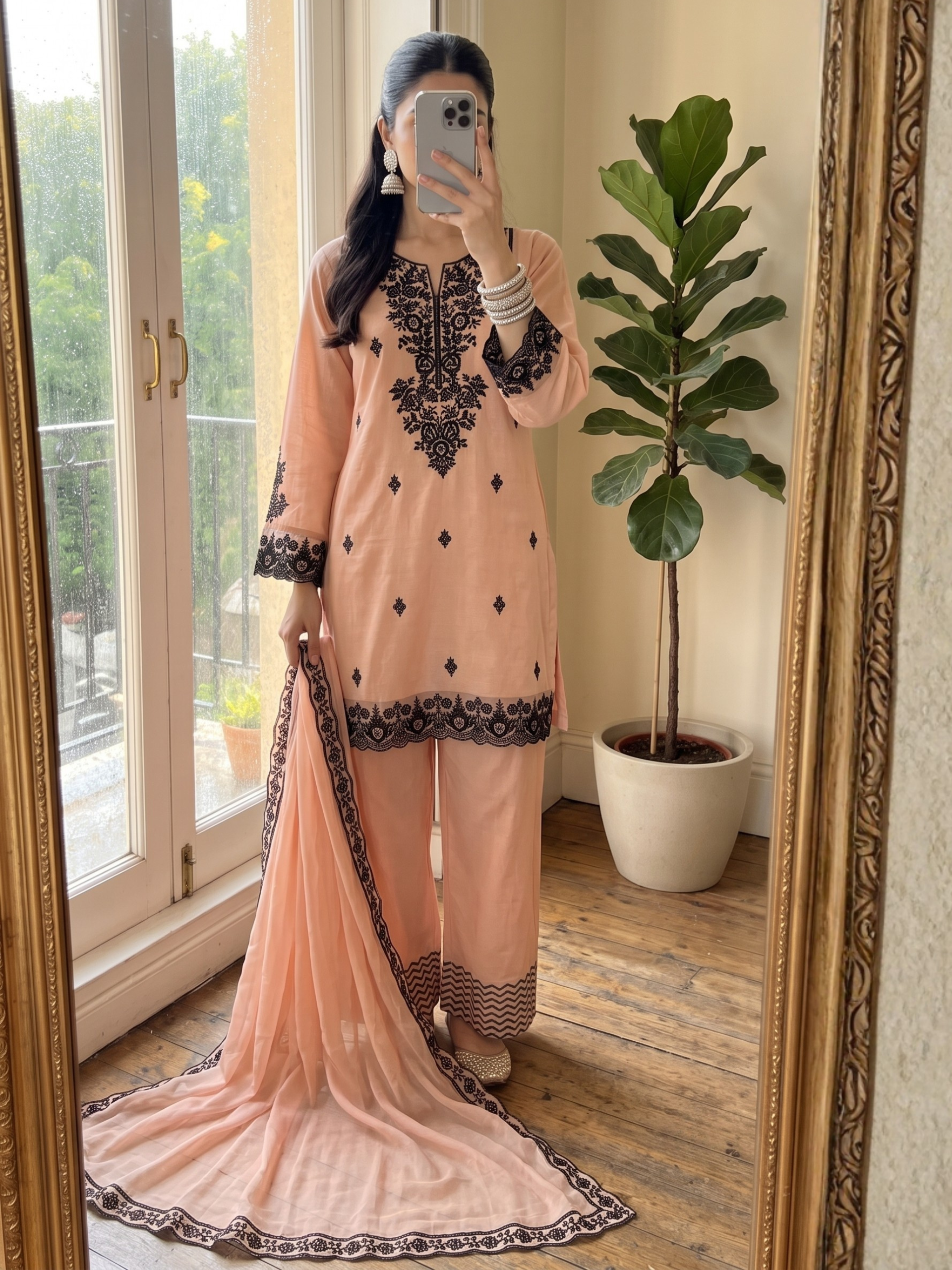 Araya Kurta Set (Set of 3)