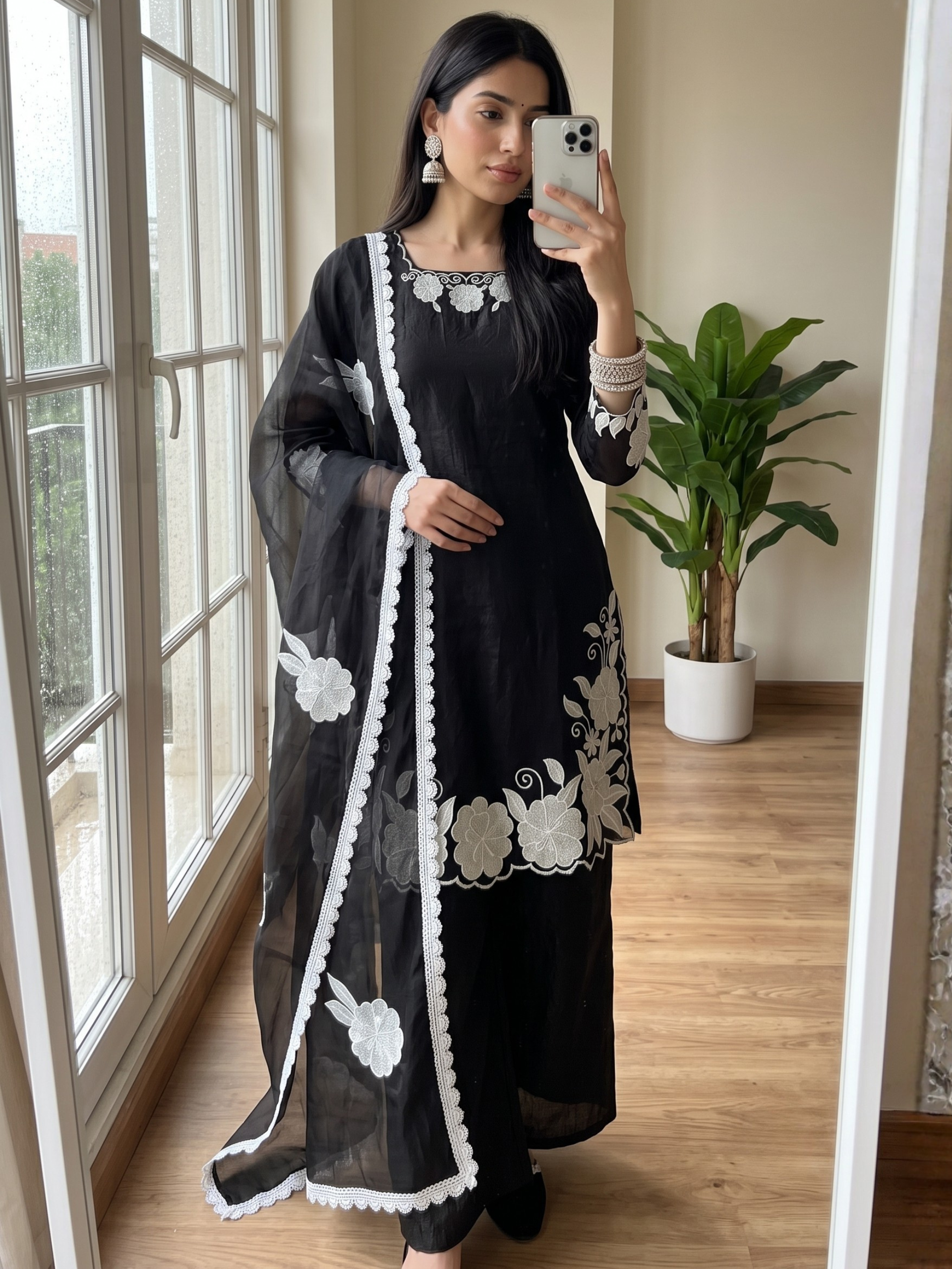 Elena Kurta Set (Set of 3)