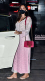 Alina Pink Full Sleeves Chikankari Kurta