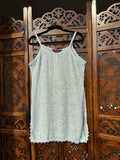 Icy Blue Summer Sorbet Chikankari Short Kurta