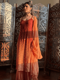 Amber Dunes Chikankari & Mukaish Ringwork Kurta Set (Set of 3)